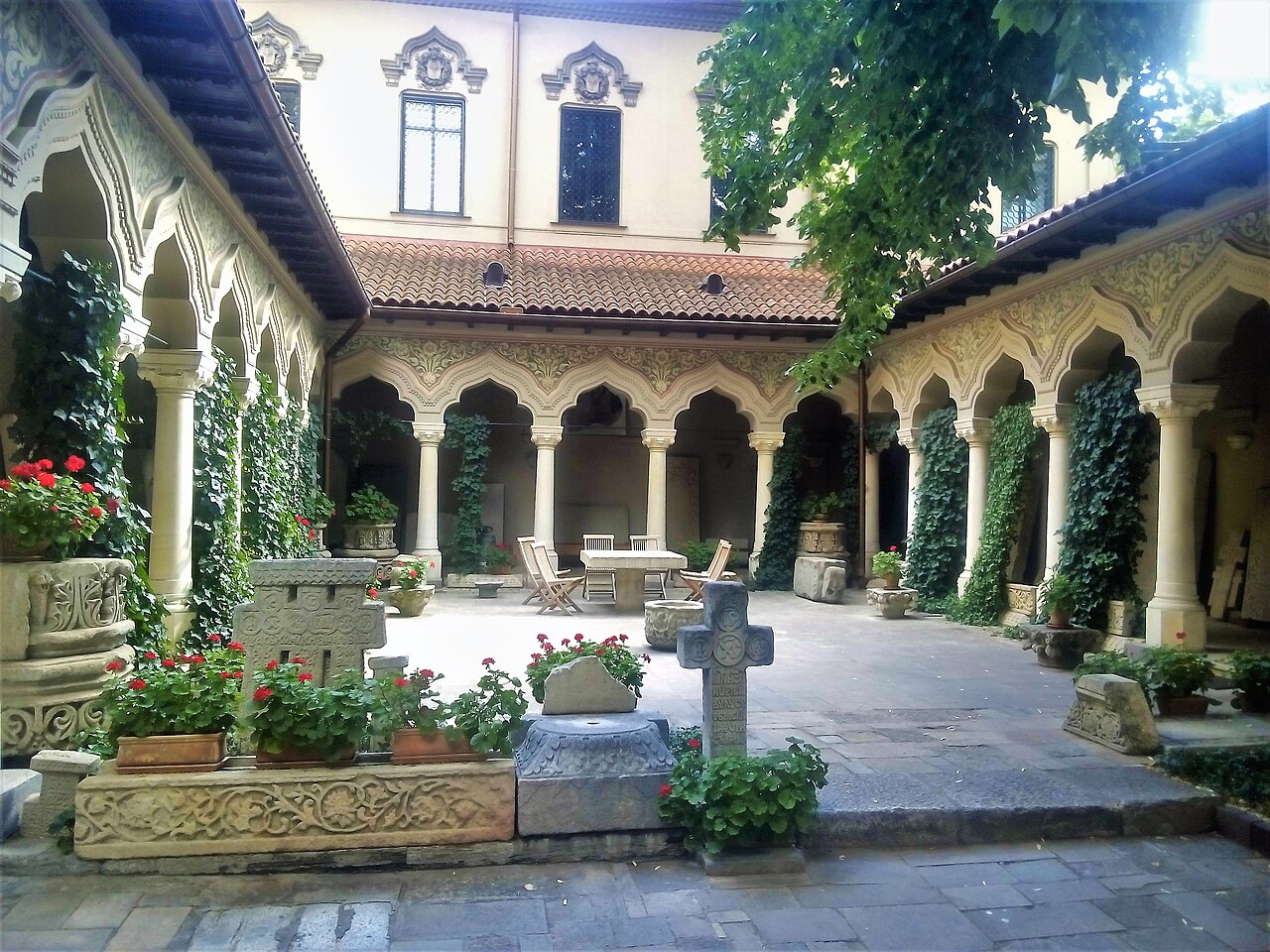 Stone carvings and architecture